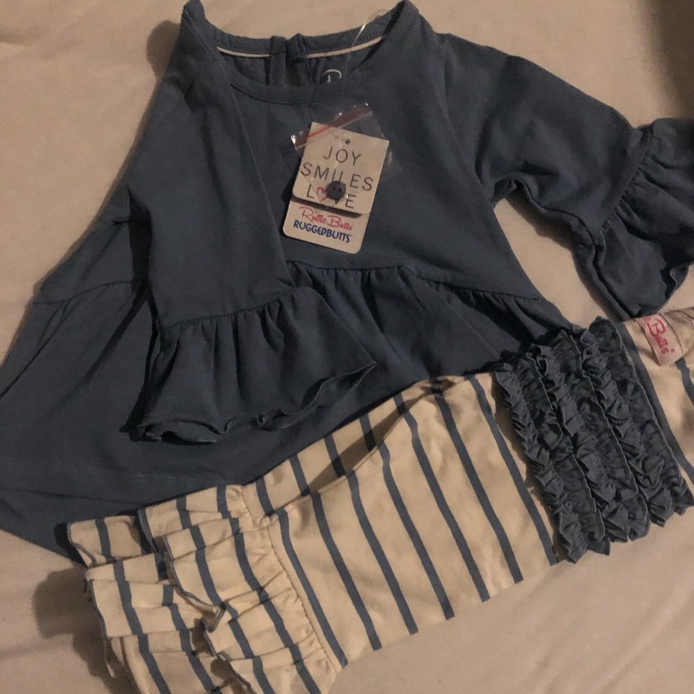 Ruffle and flare outfit